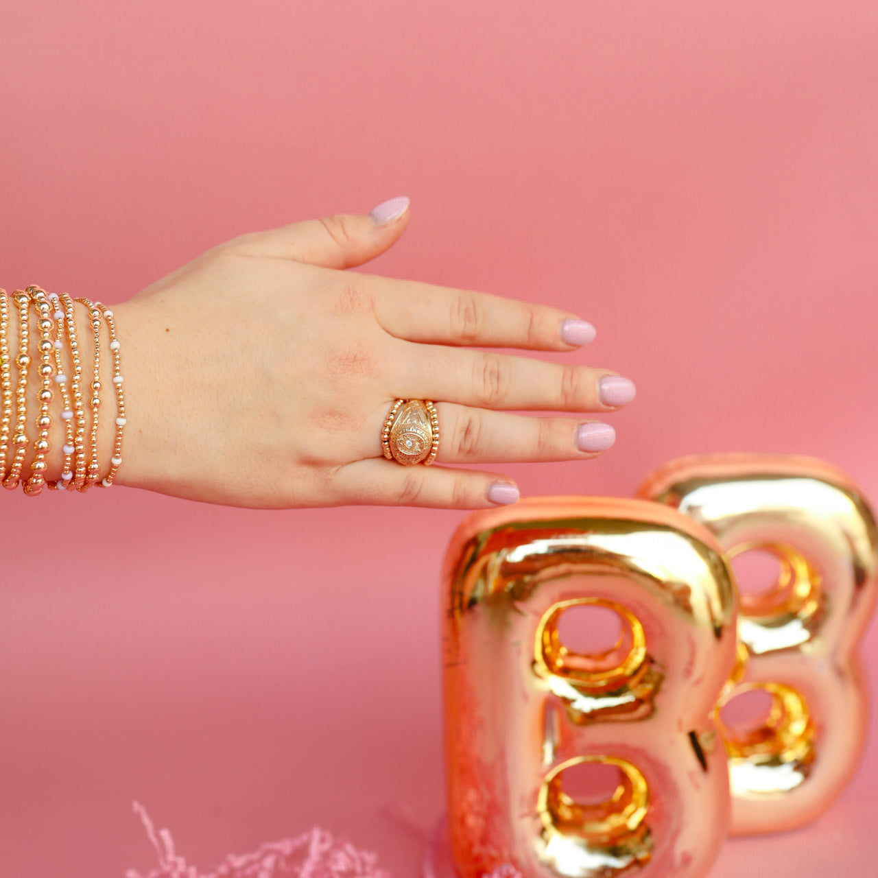 Lilac Dainty Poppi Bracelet