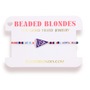 USA Flag Bracelet on Color