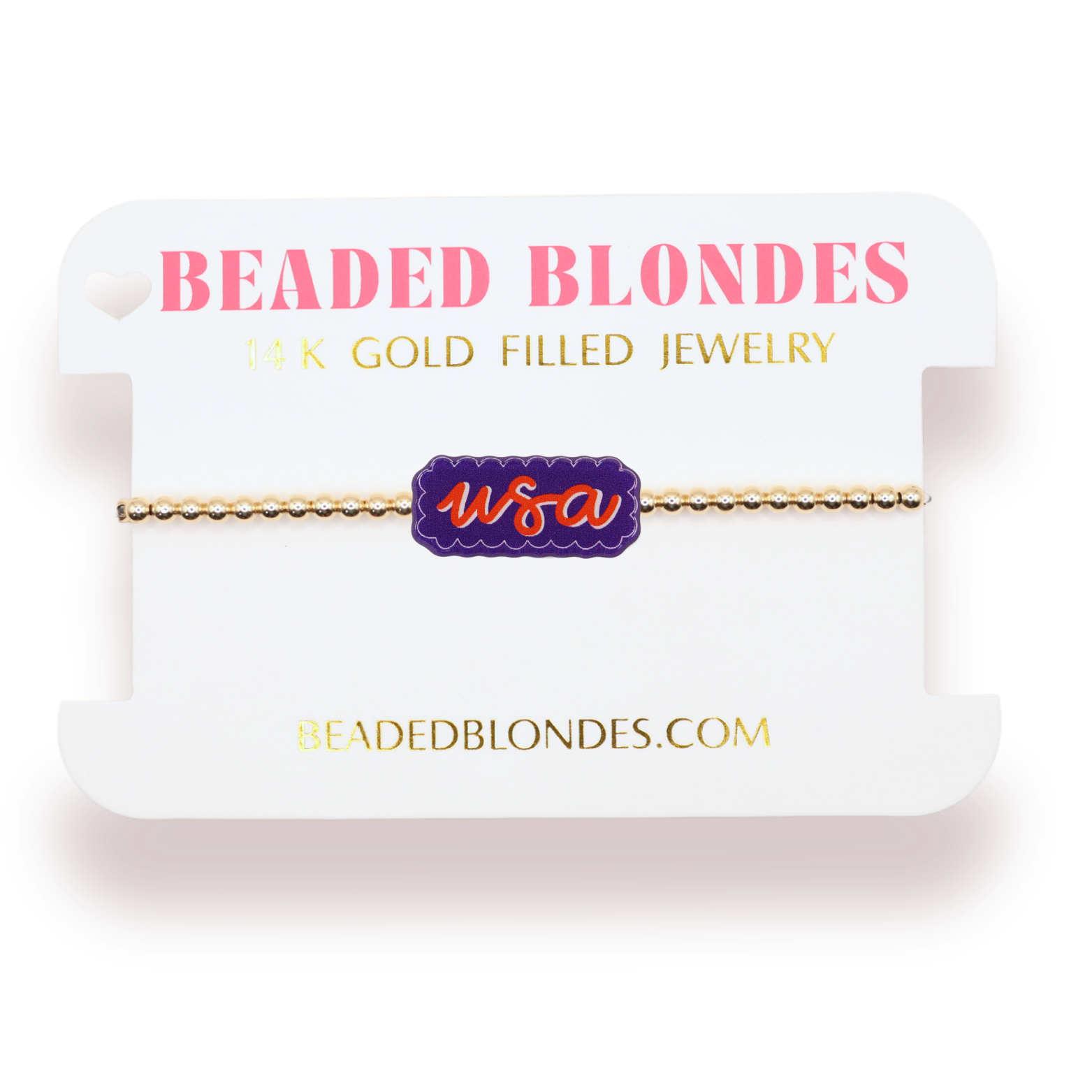 USA Bracelet on Gold