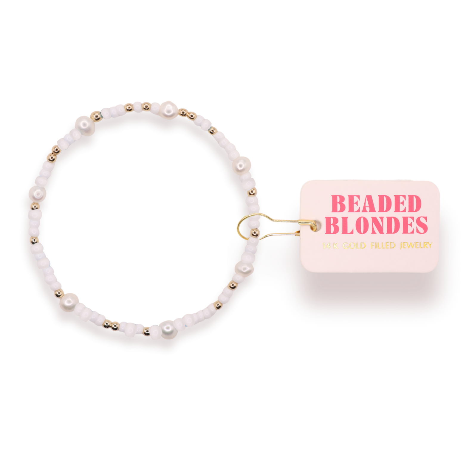 White Pearl Sprinkle Bracelet