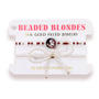 Florida State Logo Bracelet + Pearl Bow Stack of 2