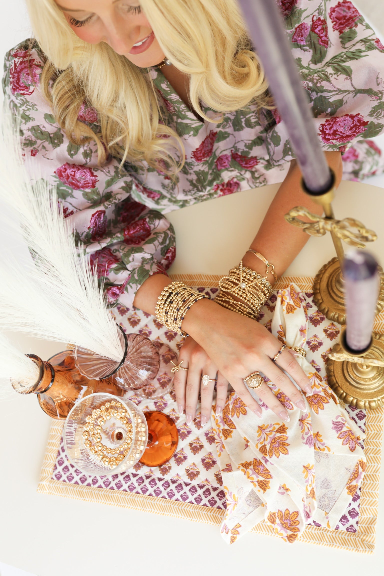 Plum Purple June Ring