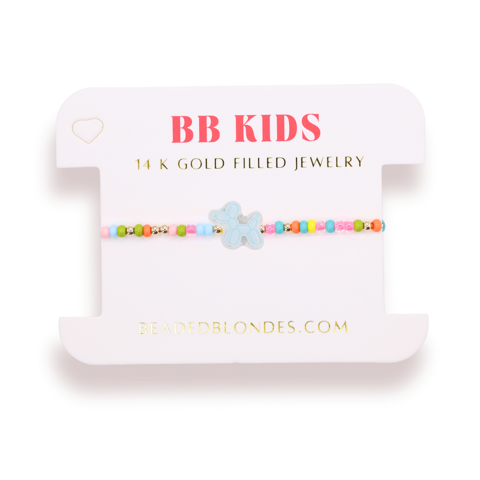 Balloon Dog Bracelet on Color (Kids Size)