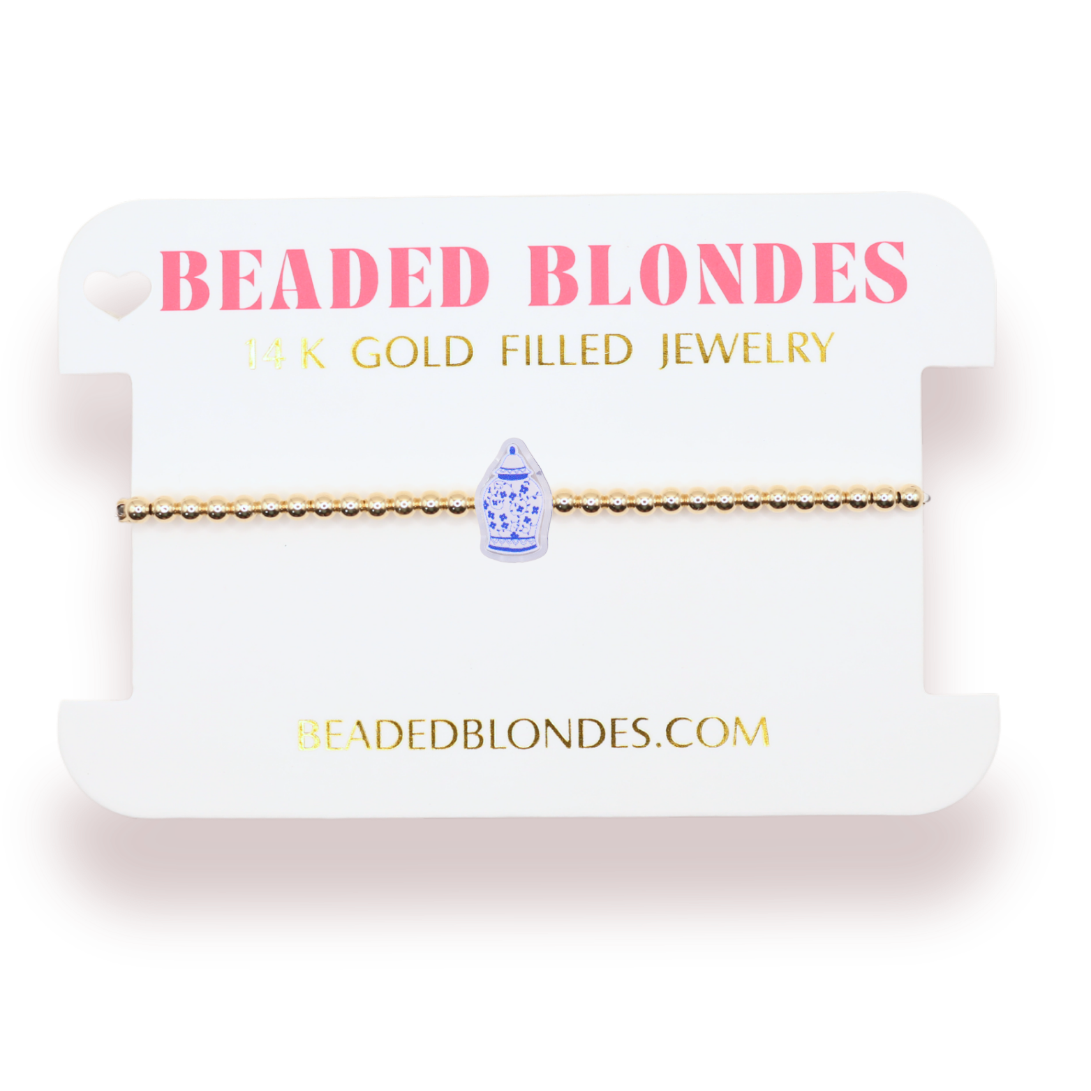 Ginger Jar Bracelet on Gold