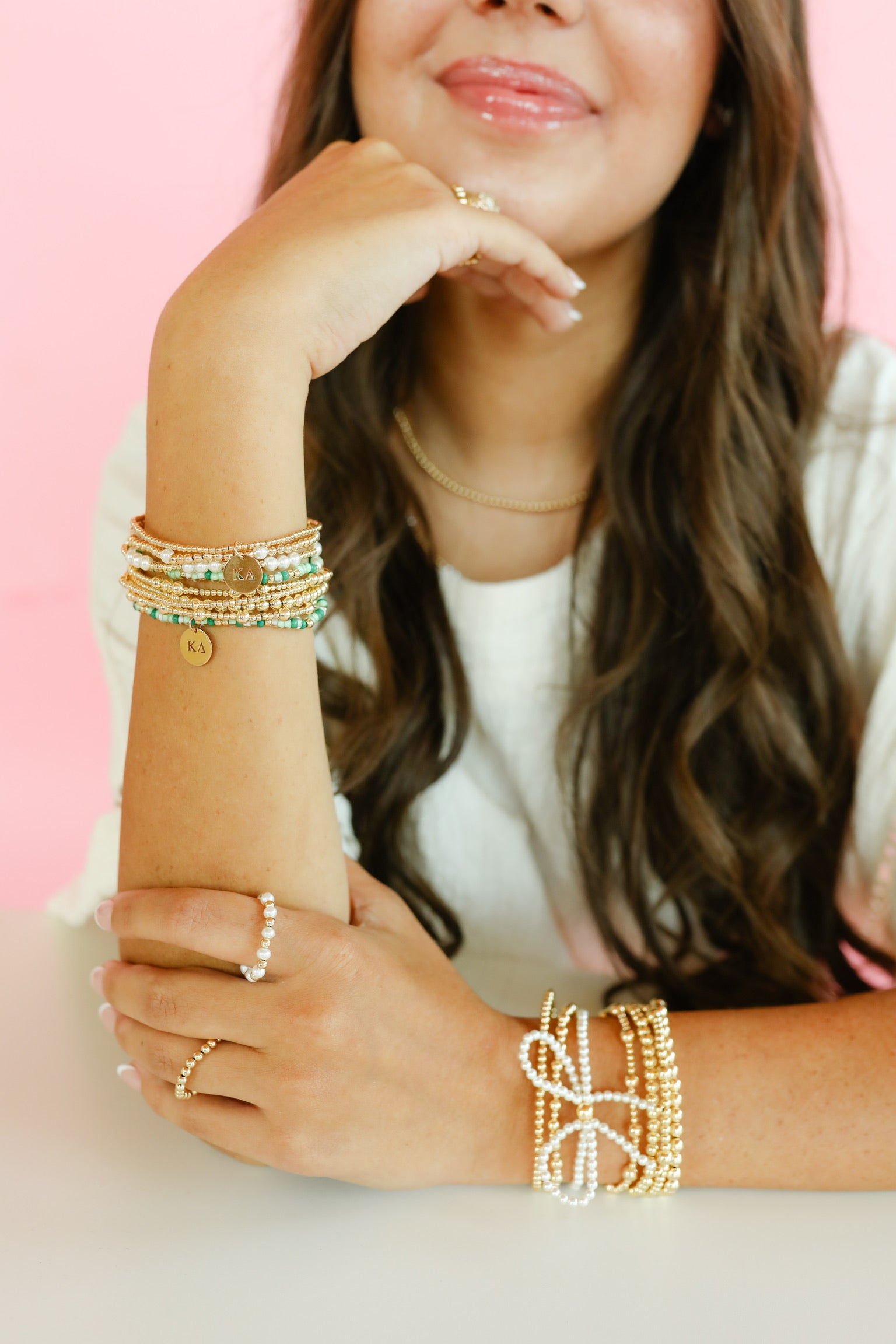 Kappa Delta Sprinkle Bracelet