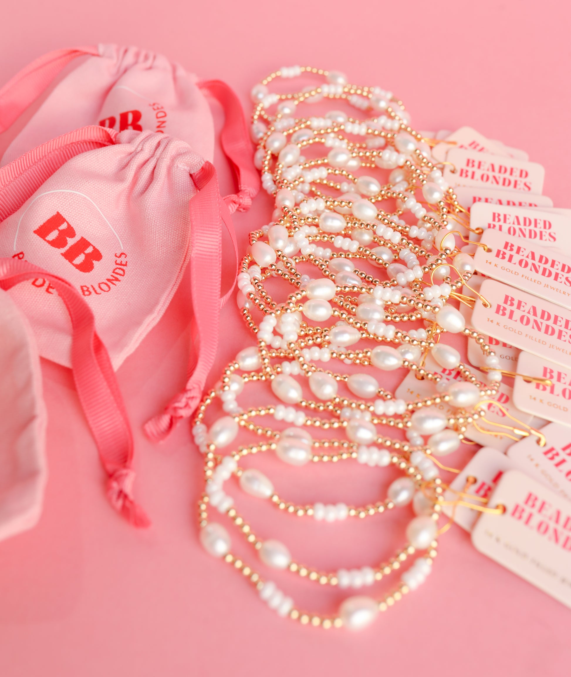 White Pearl Poppi Bracelet