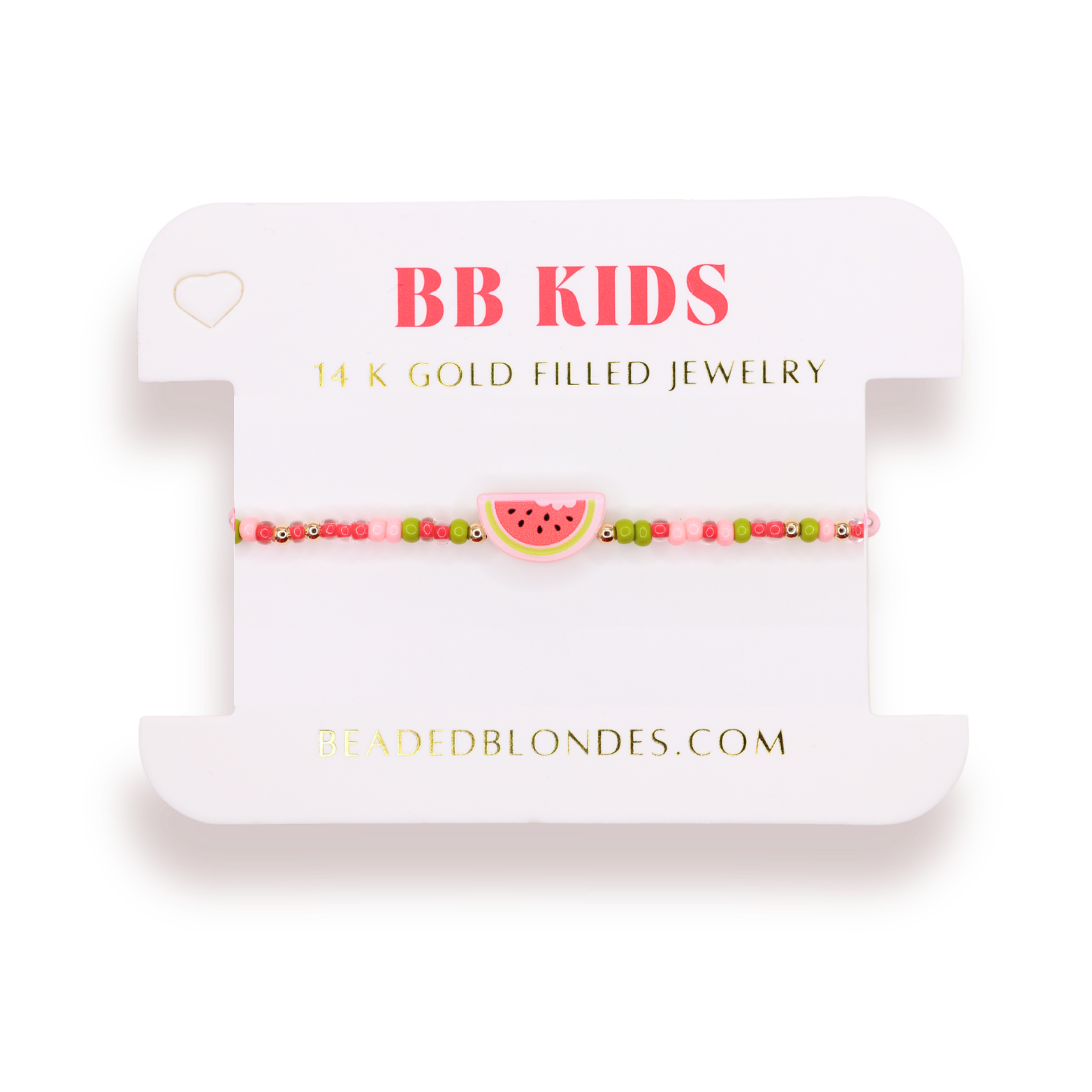 Watermelon Bracelet on Color (Kids Size)