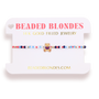 Patriotic Teddy Bear Bracelet on Color