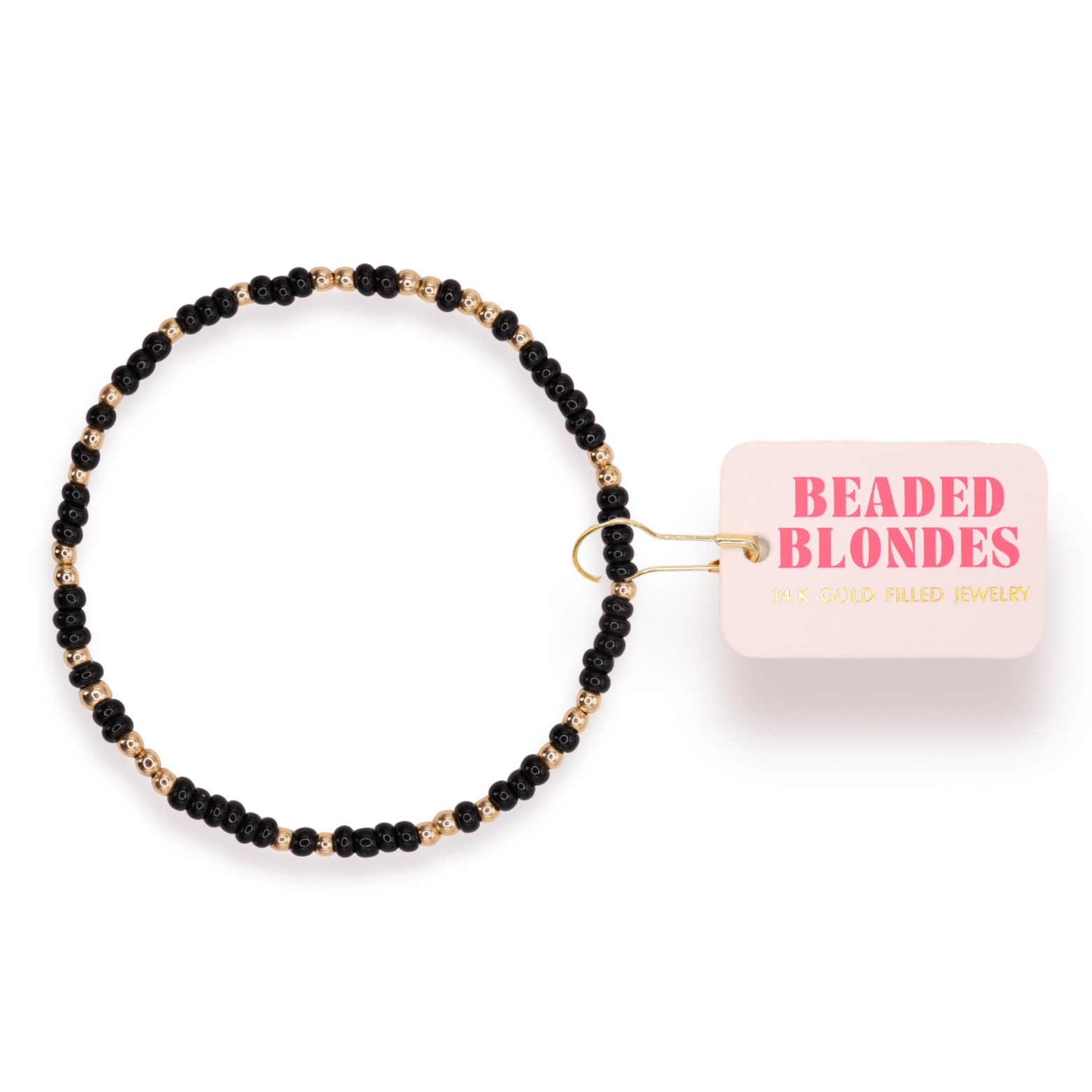 Black Sprinkle Bracelet