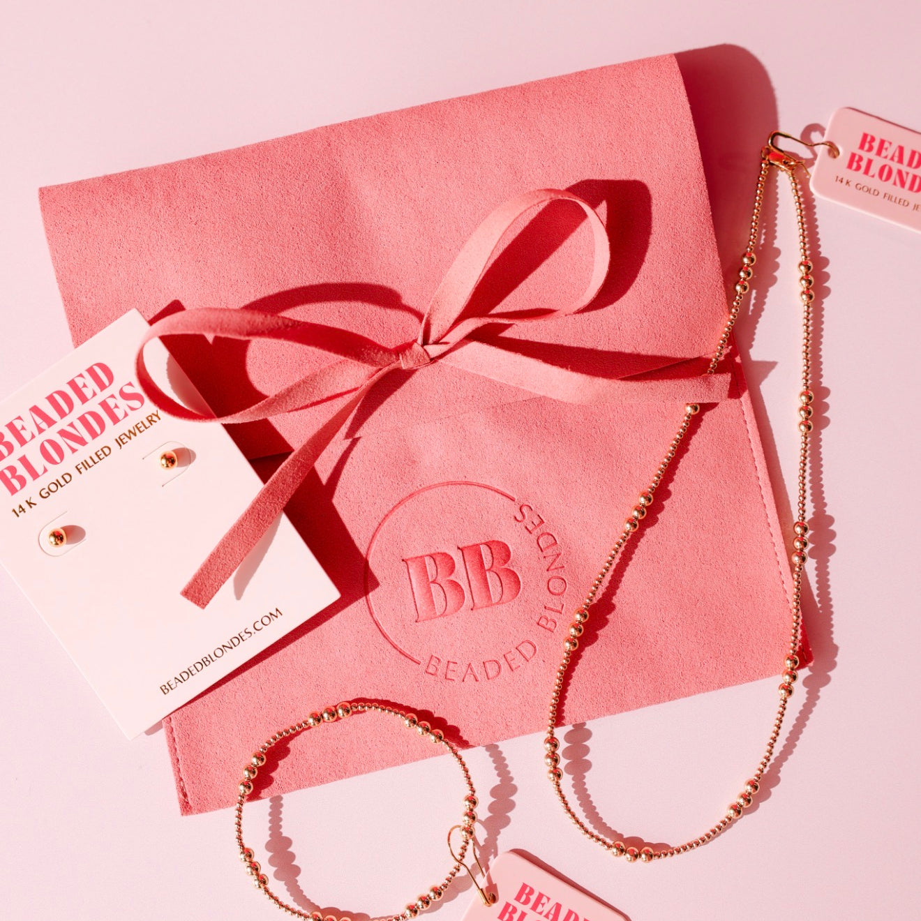 I Love You Gold Gift Set