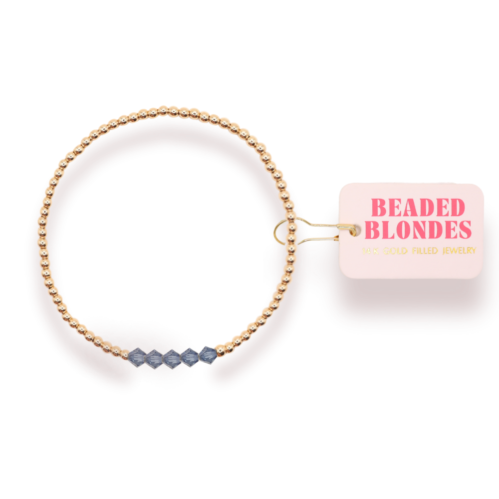 Ice Blue Kim Bracelet