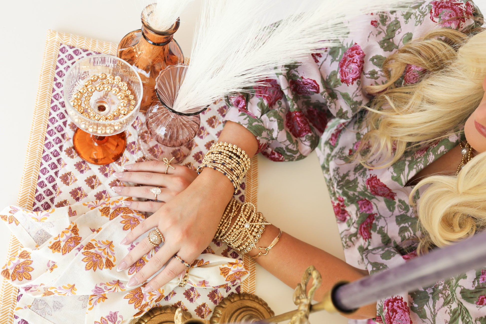 Plum Purple June Ring