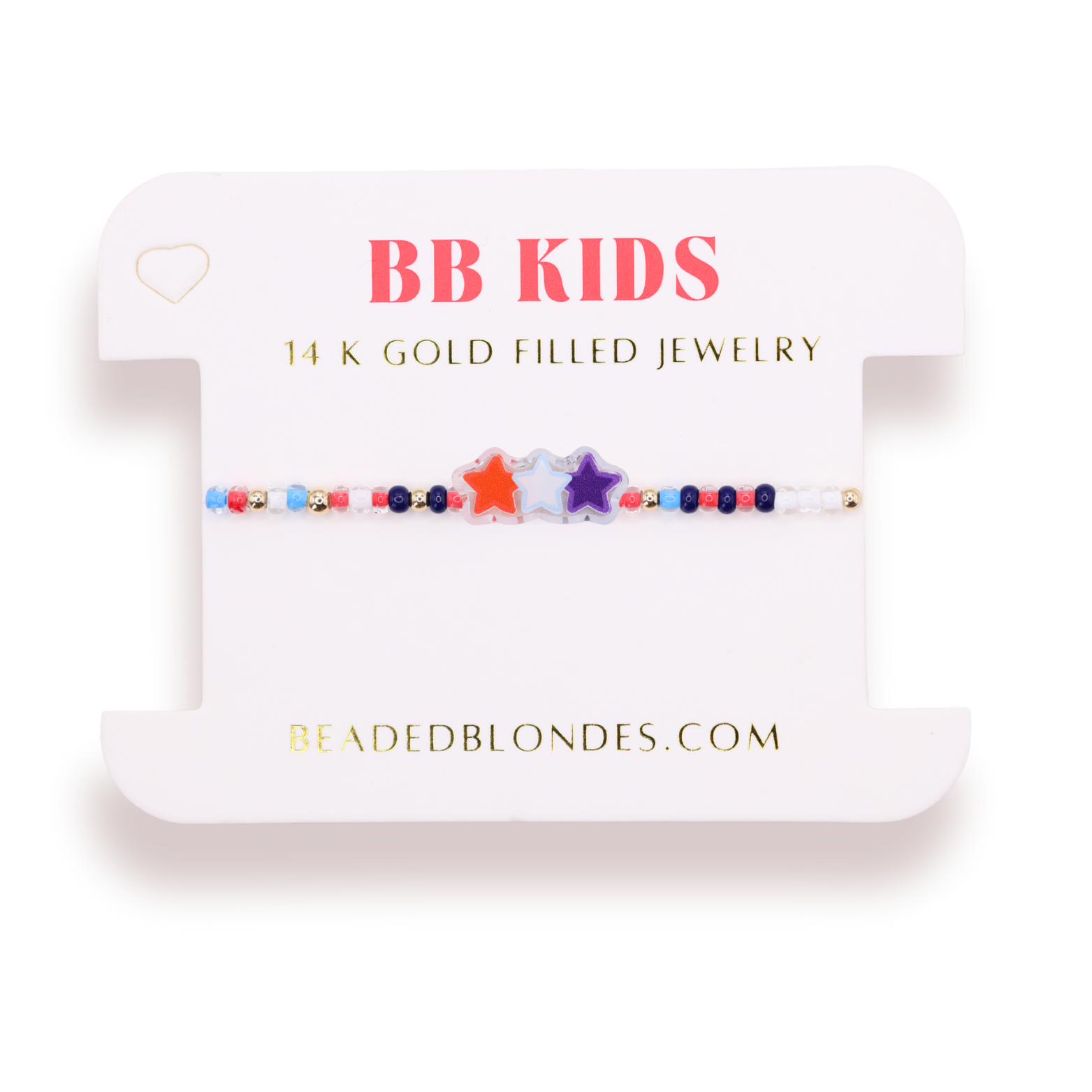 Stars Bracelet on Color (Kids Size)