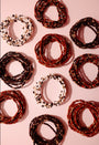 Mystery Brown Sprinkle Bracelet Set – 2 Bracelets