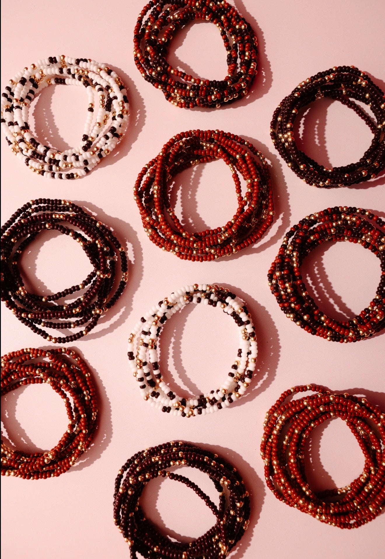 Mystery Brown Sprinkle Bracelet Set – 2 Bracelets