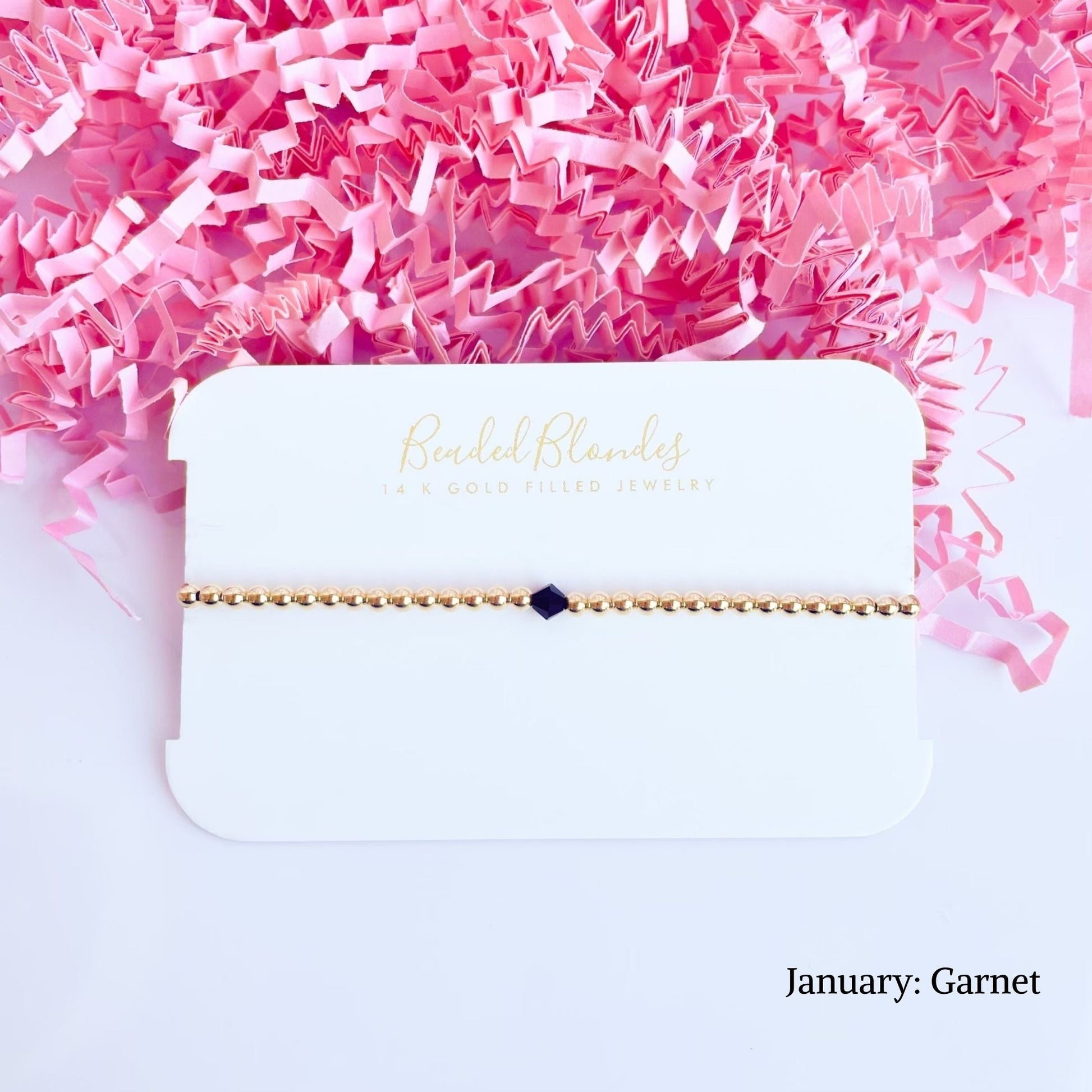 Birthstone Swarovski Crystal Bracelet (Kids Size)