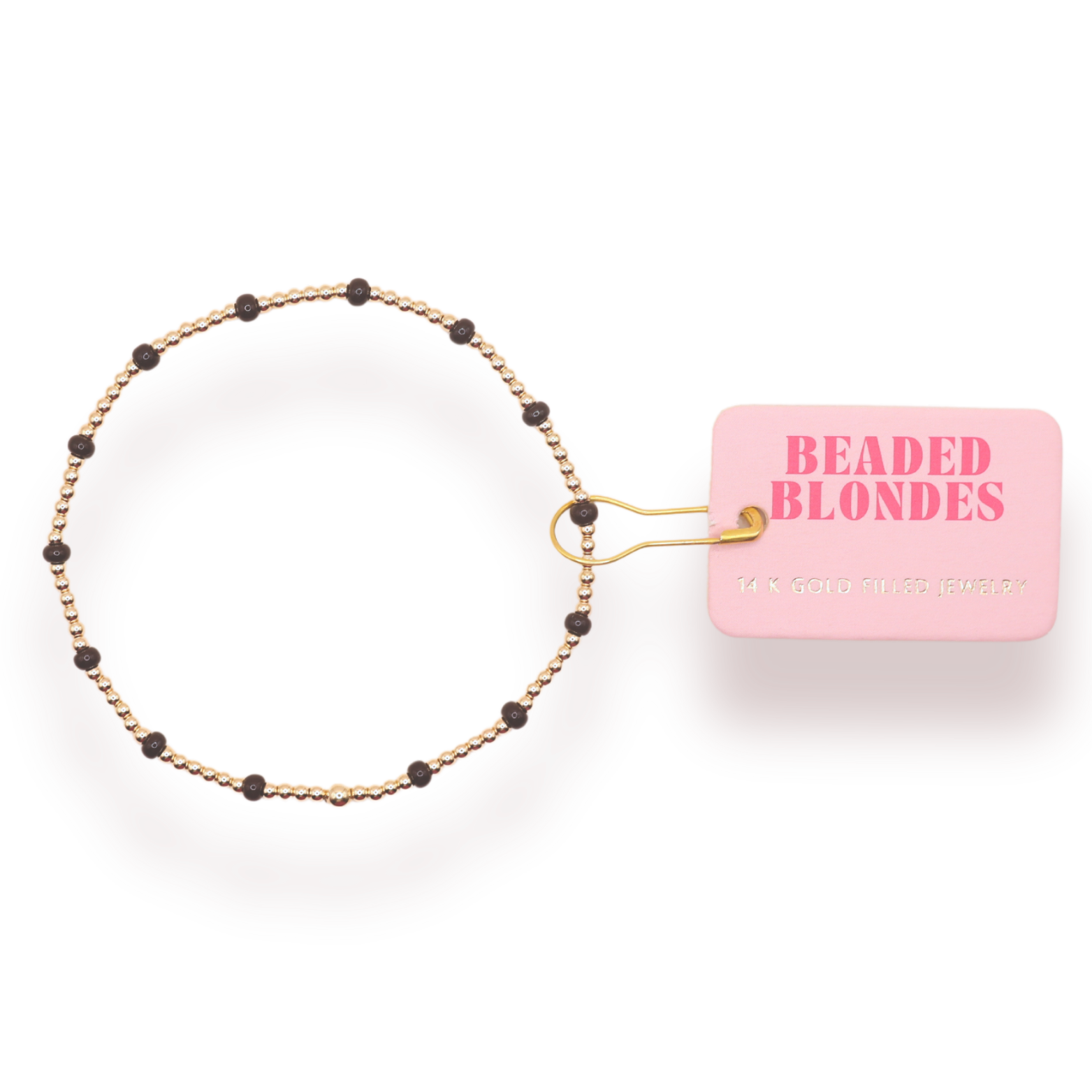 Dark Brown Dainty Poppi Bracelet (Spring Sale)