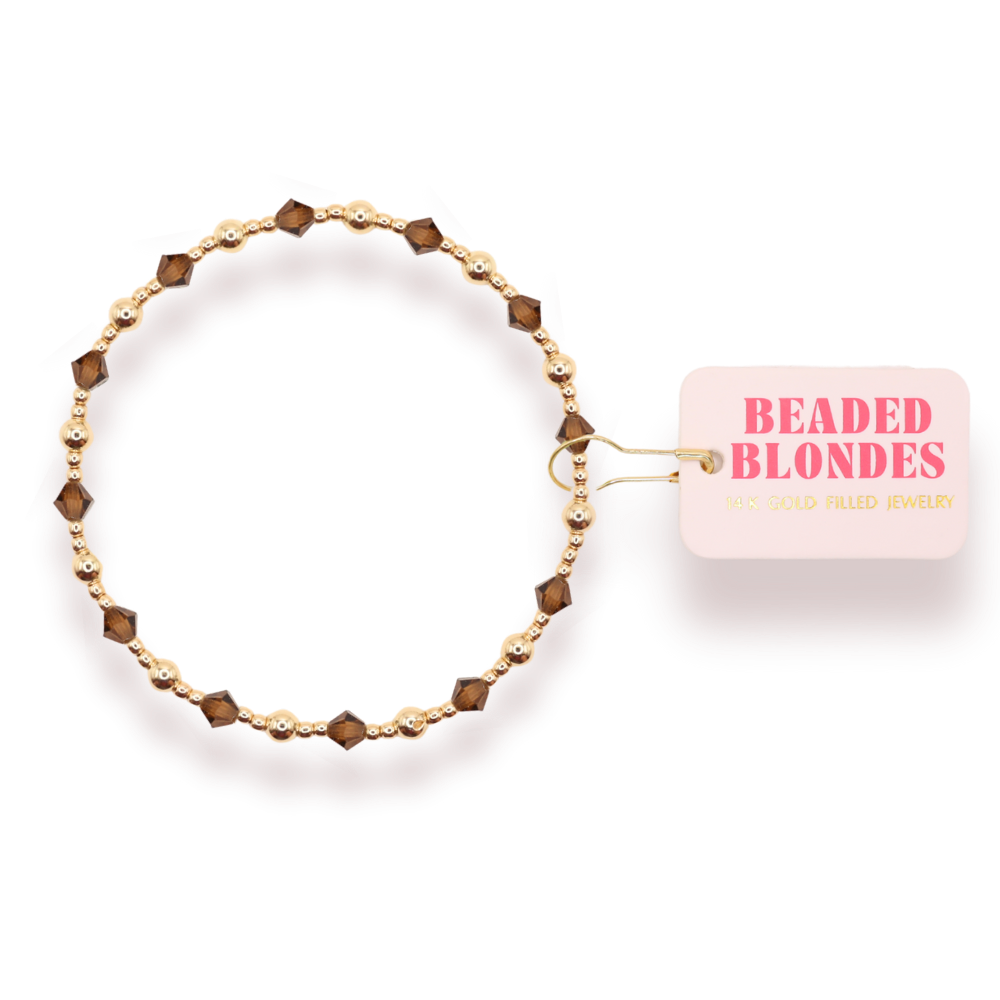 Cocoa Brown June Bracelet