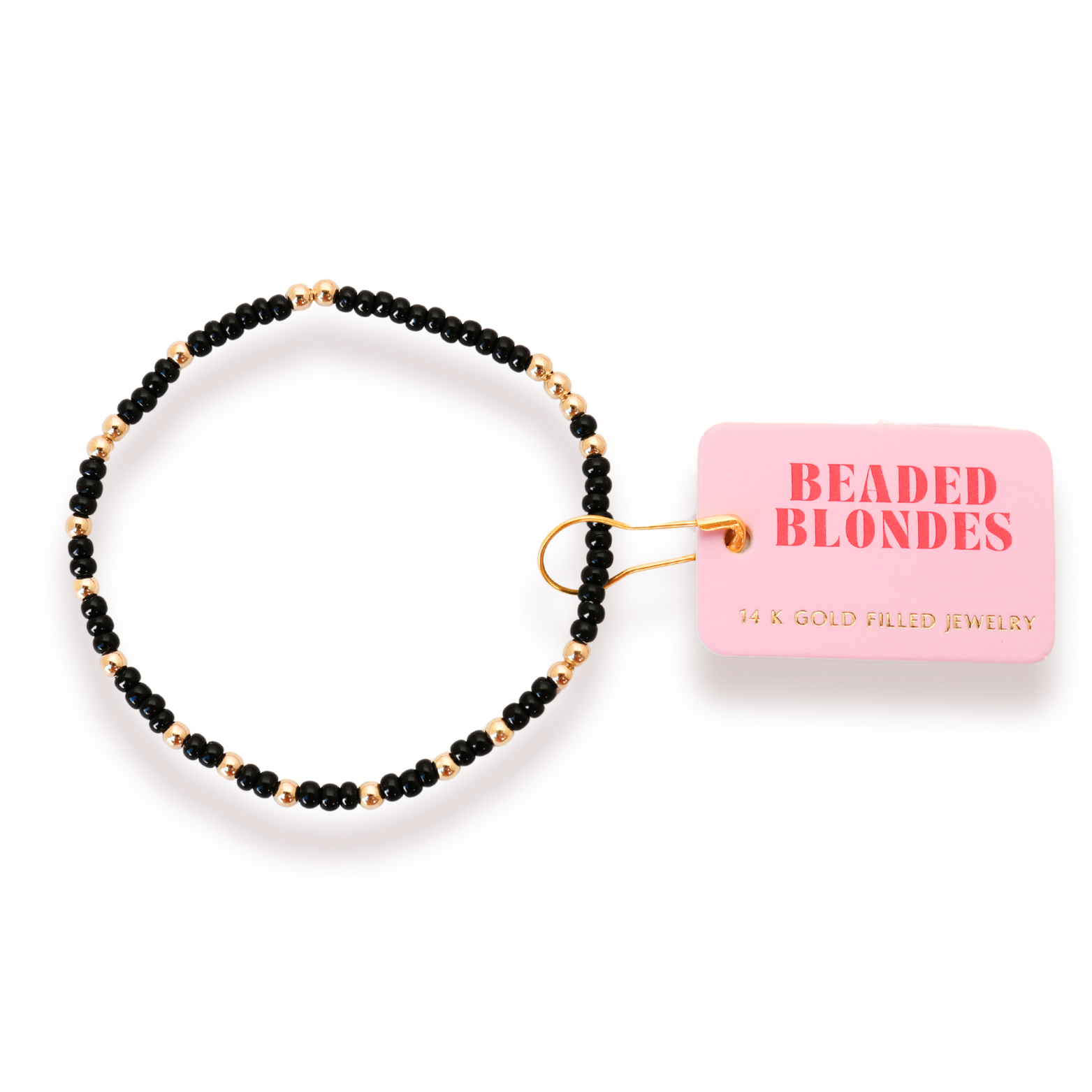 Black Sprinkle Bracelet (Kids Size)