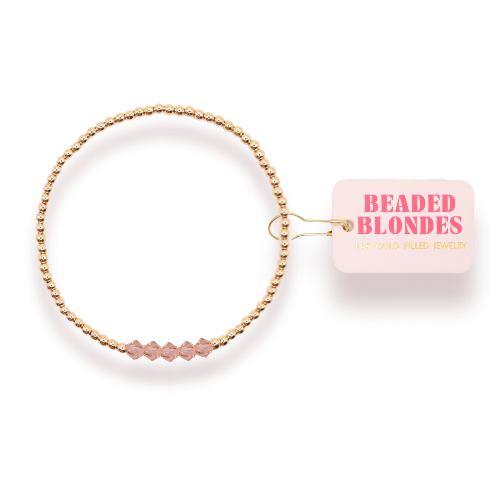 Blush Pink Kim Bracelet