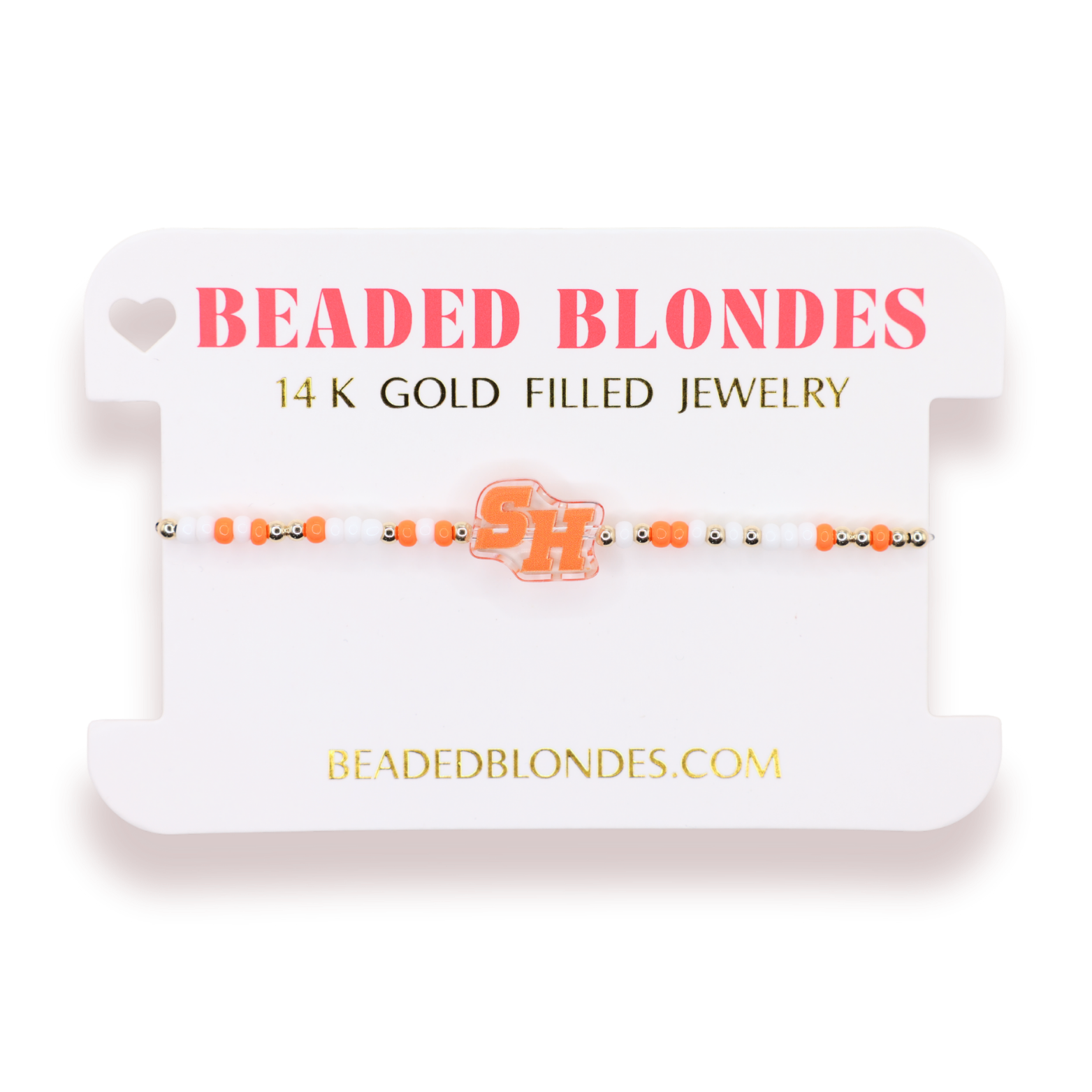 Sam Houston Logo Bracelet on Color