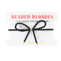 Black Pearl Bow Bracelet