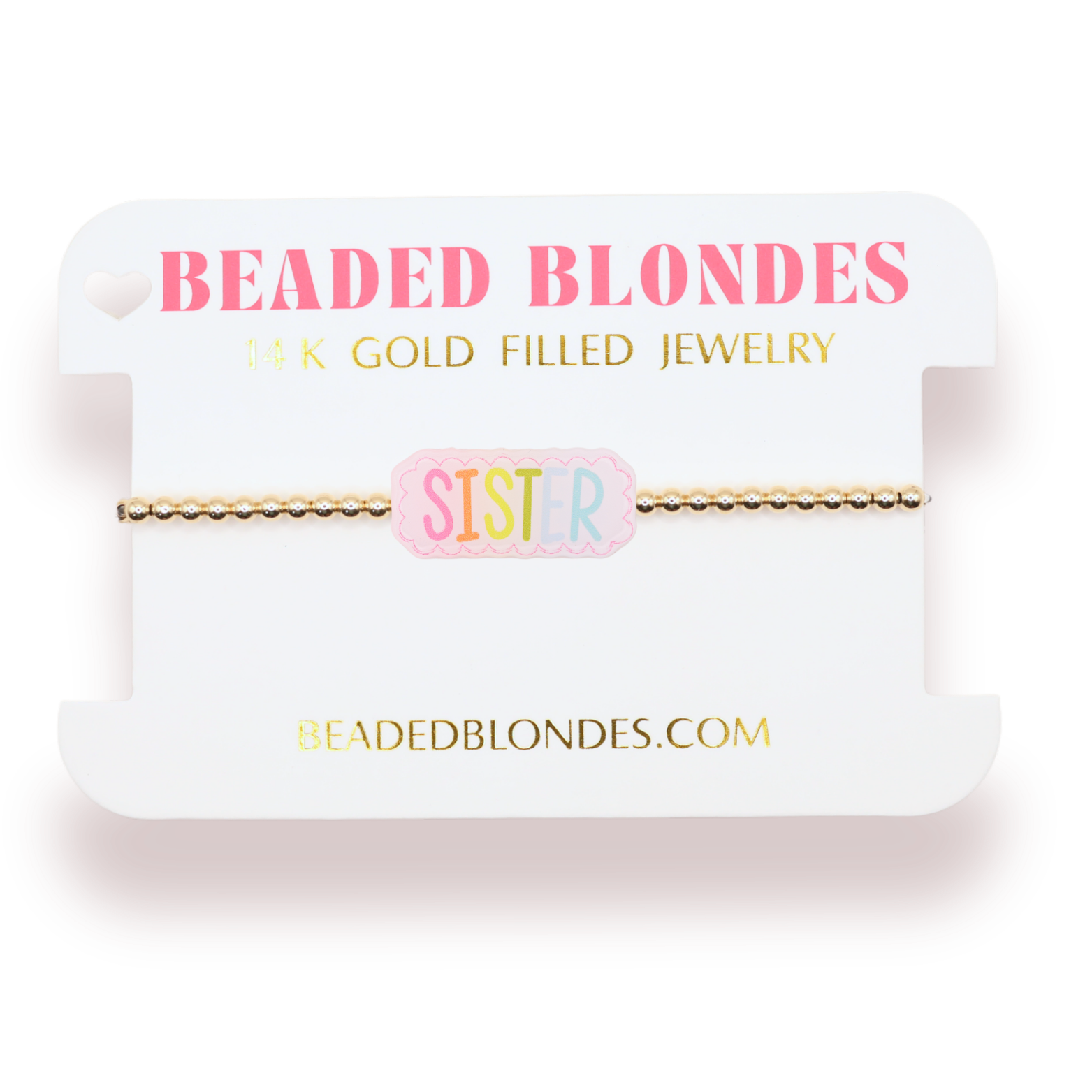 Sister Bracelet on Gold