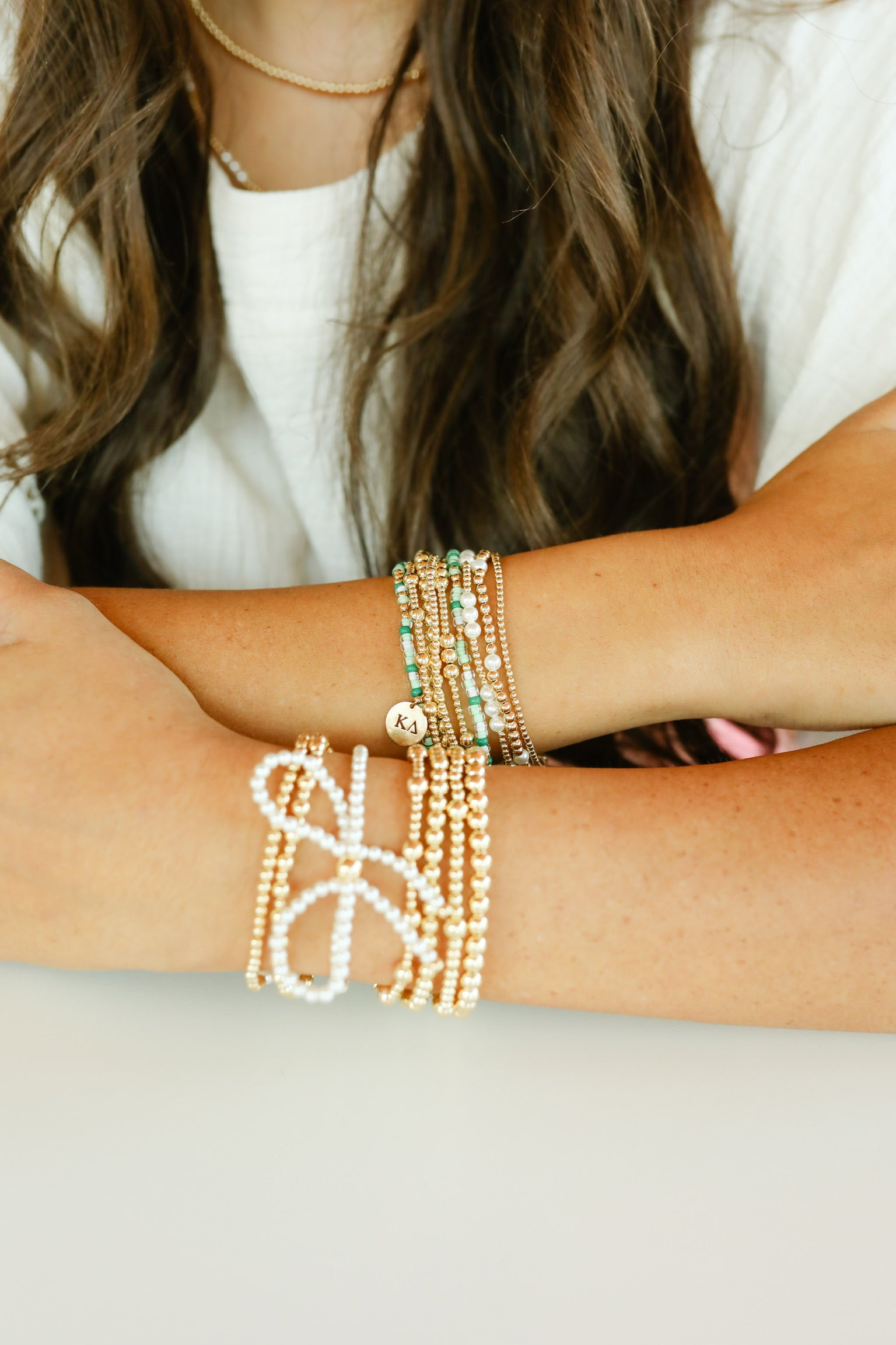 Kappa Delta Sprinkle Bracelet
