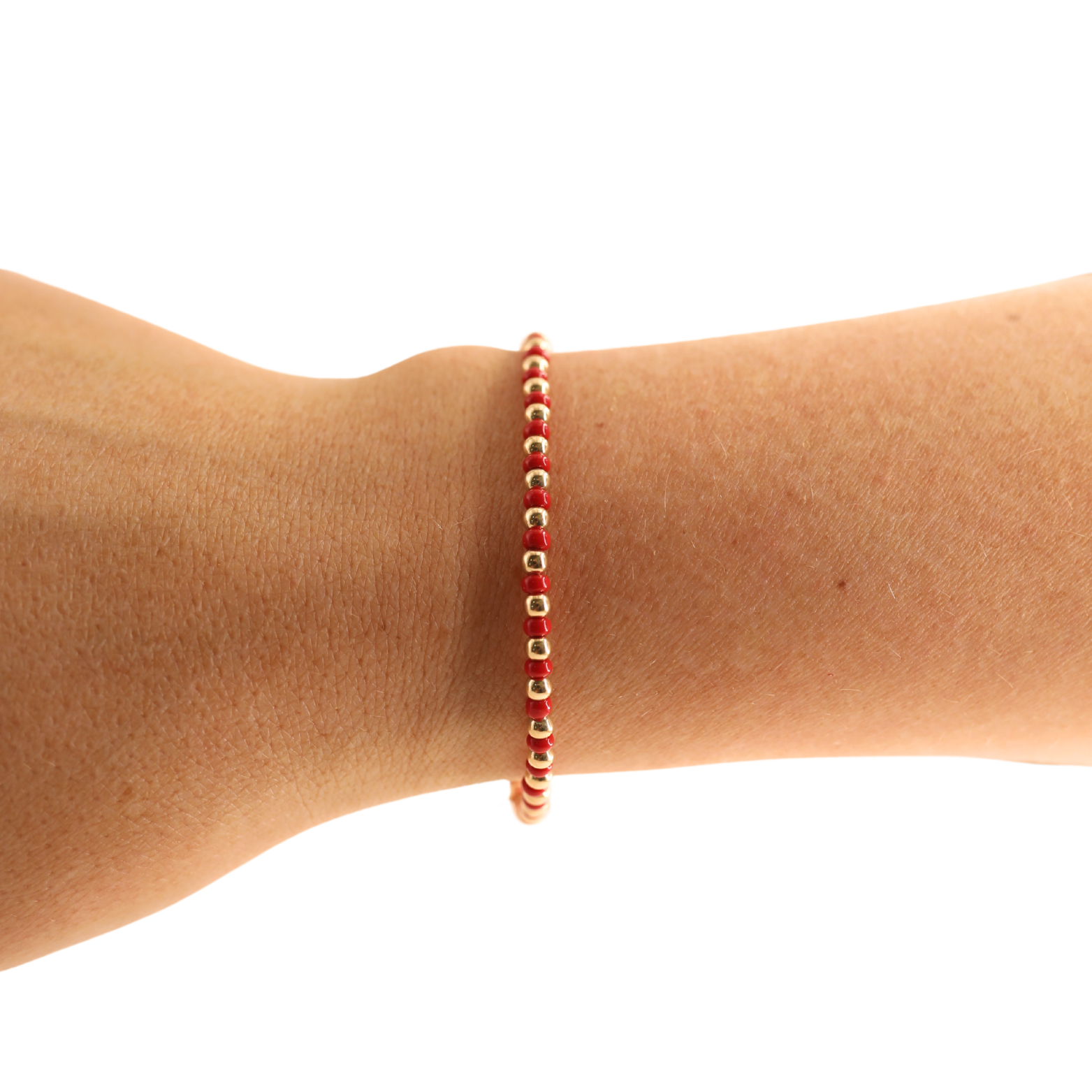 Demi Bracelet in Crimson Red