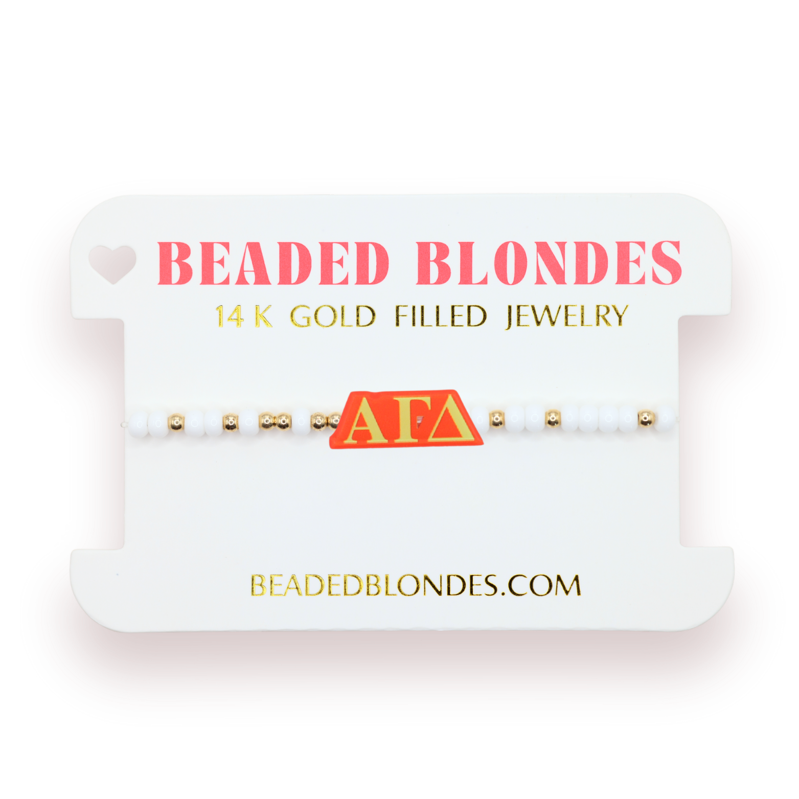 Alpha Gam Greek Bracelet (Sale)