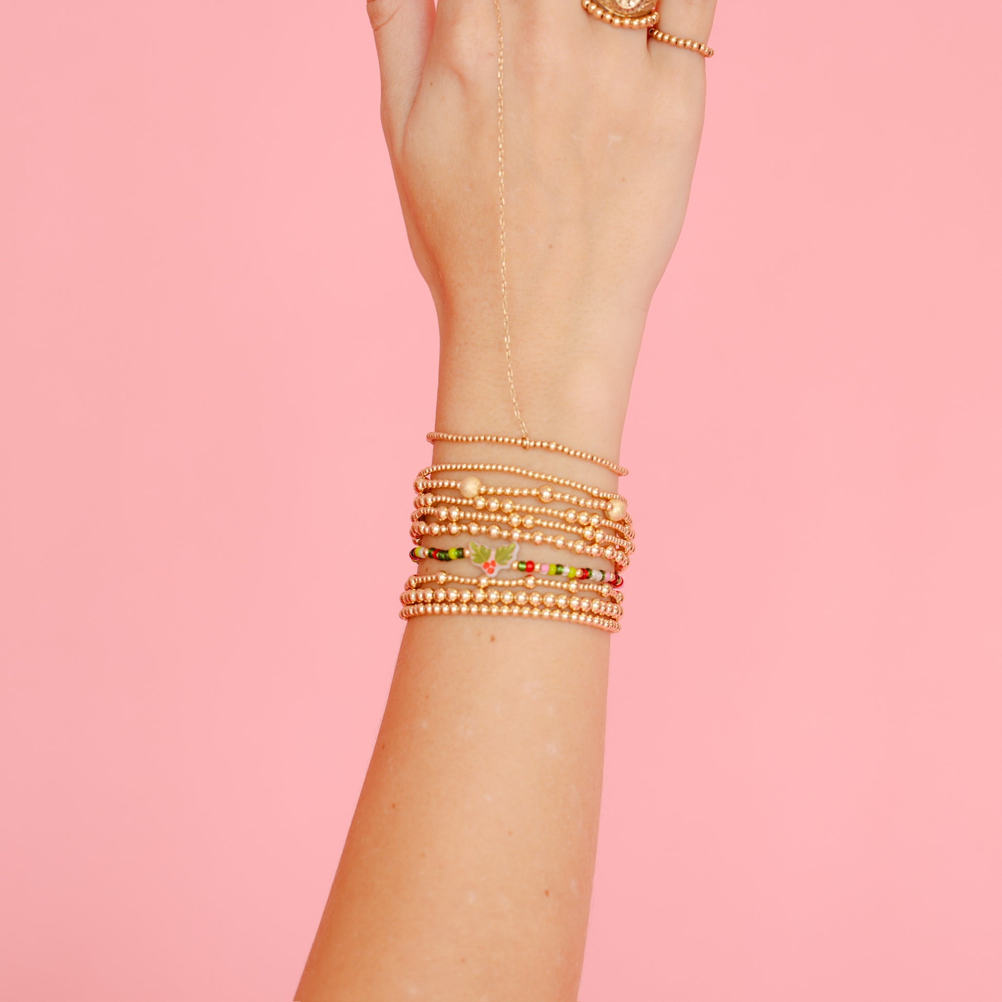 Holly Sprinkle Bracelet