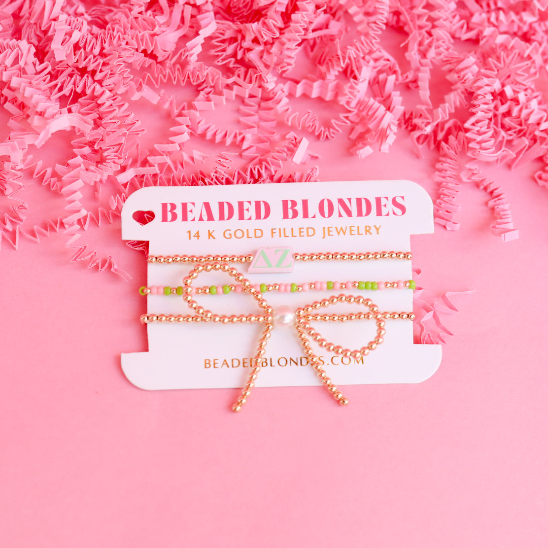 Delta Zeta Sprinkle Bracelet