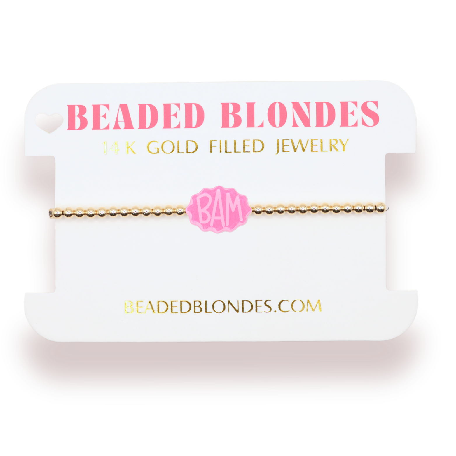 Bam Bracelet on Gold
