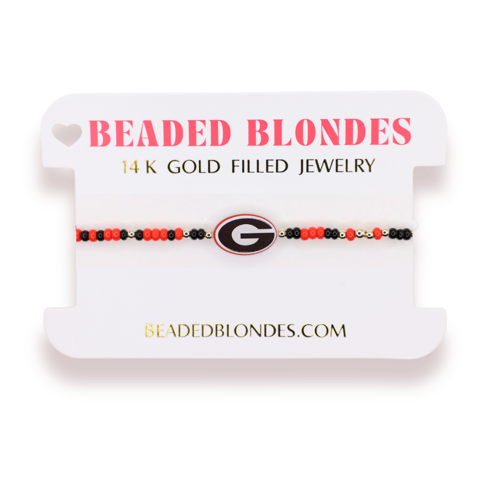 Georgia Logo Bracelet on Color
