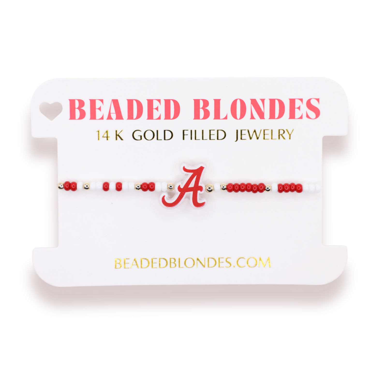 Alabama Logo Bracelet on Color