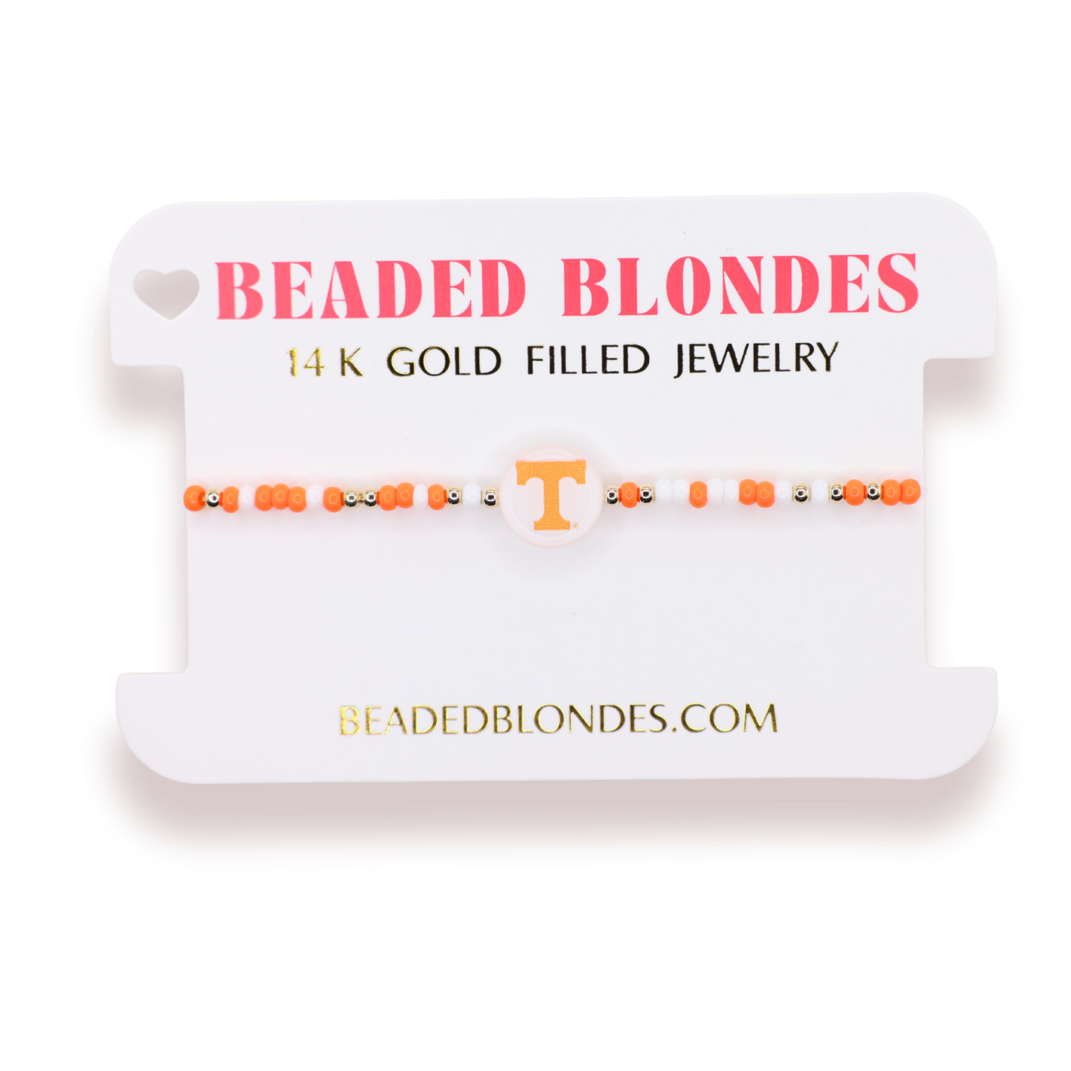 Tennessee Logo Flip Bracelet on Color