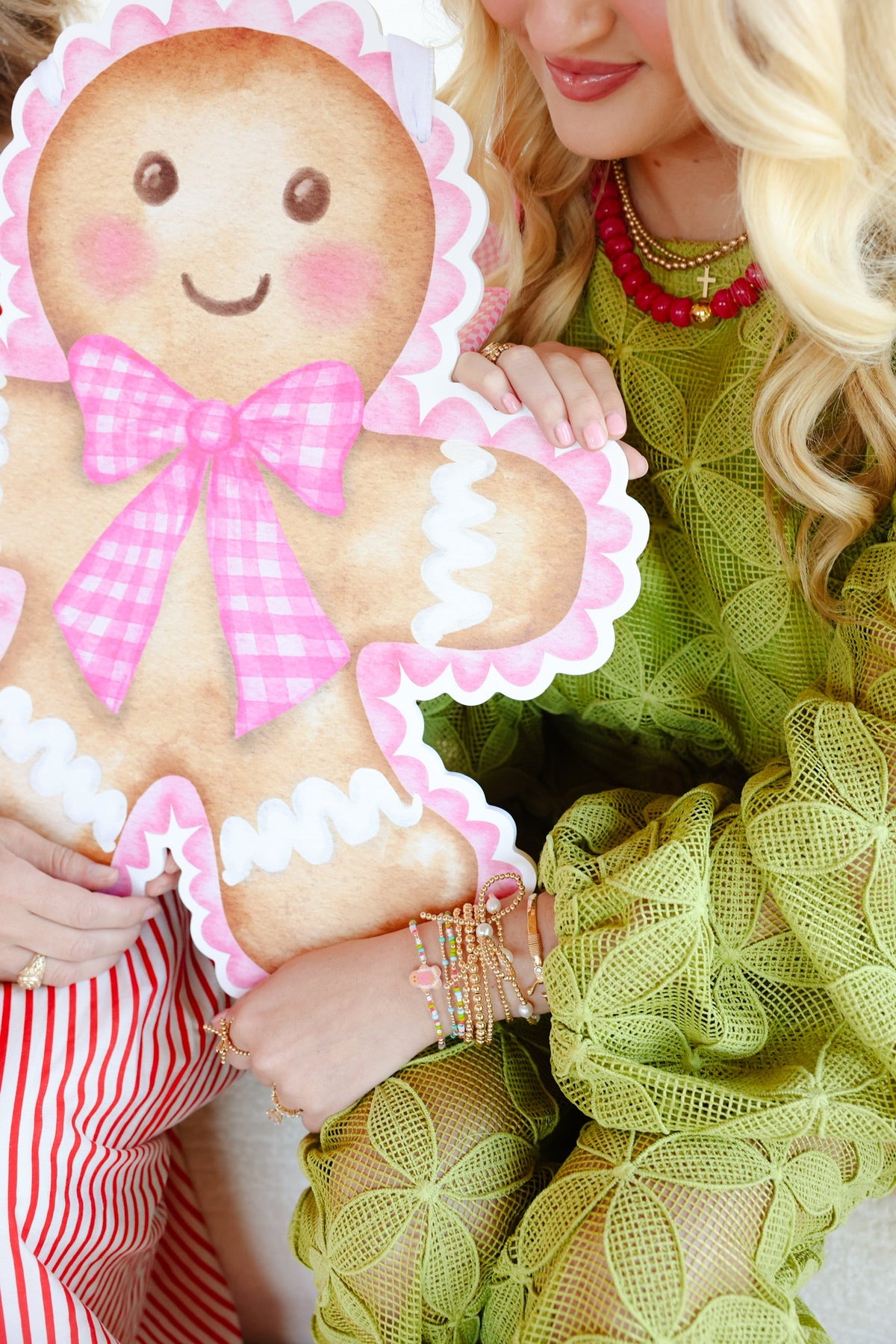 Gingerbread Man on Gold