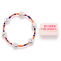 Cobalt Blue and Orange Sadie Sprinkle Bracelet