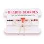 Texas Tech Logo Bracelet + Pearl Bow Stack of 2