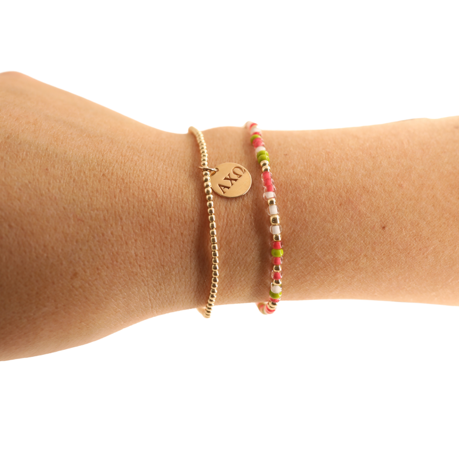Alpha Chi Omega Sprinkle Bracelet