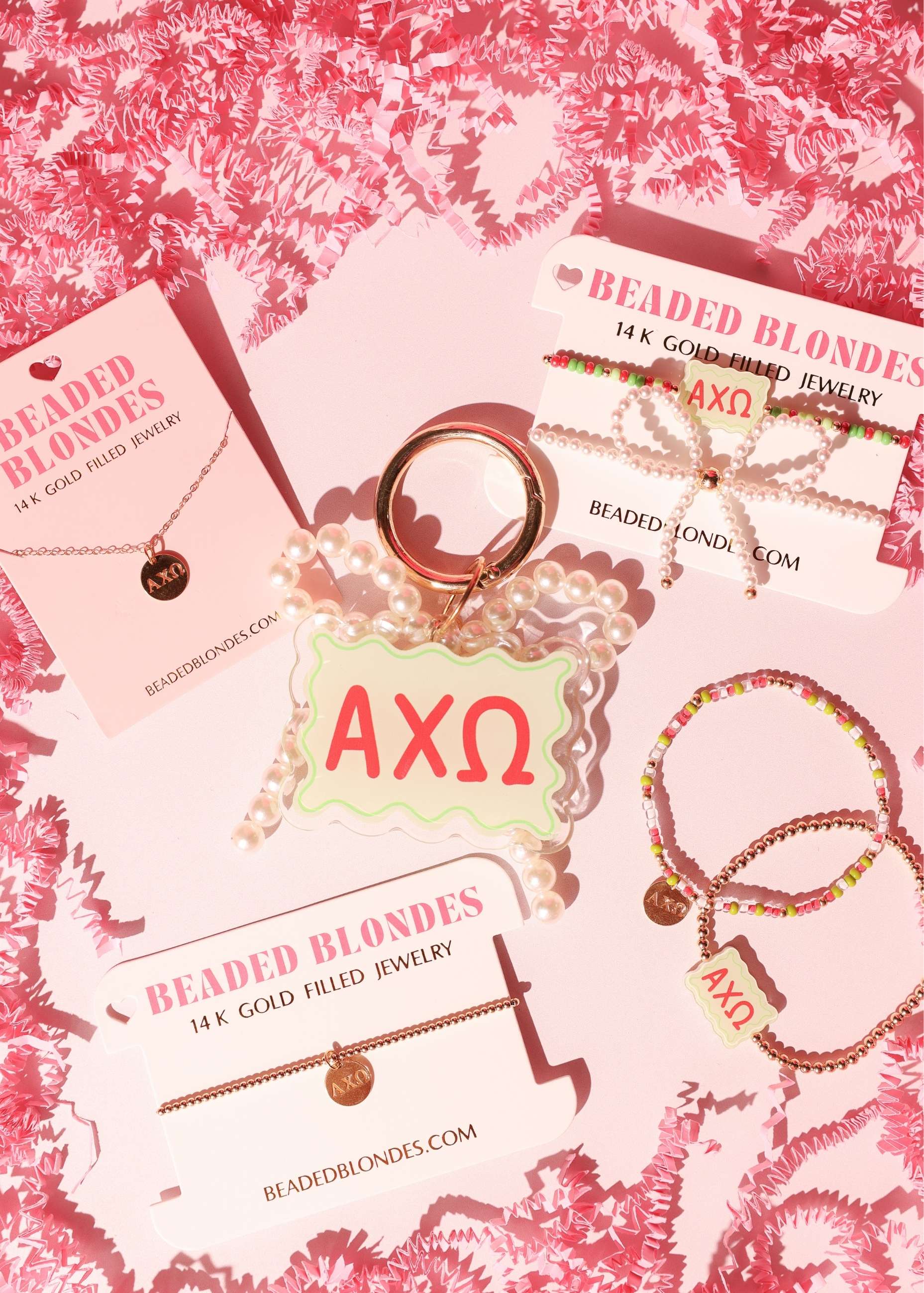 Alpha Chi Omega Bag & Boot Charm