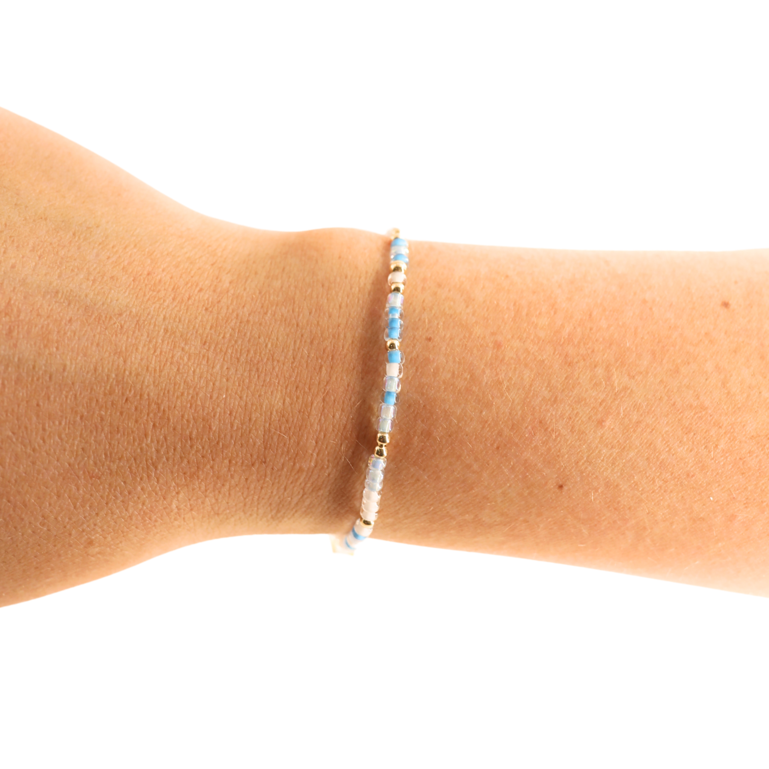 Alpha Delta Pi Sprinkle + Charm Bracelet Stack