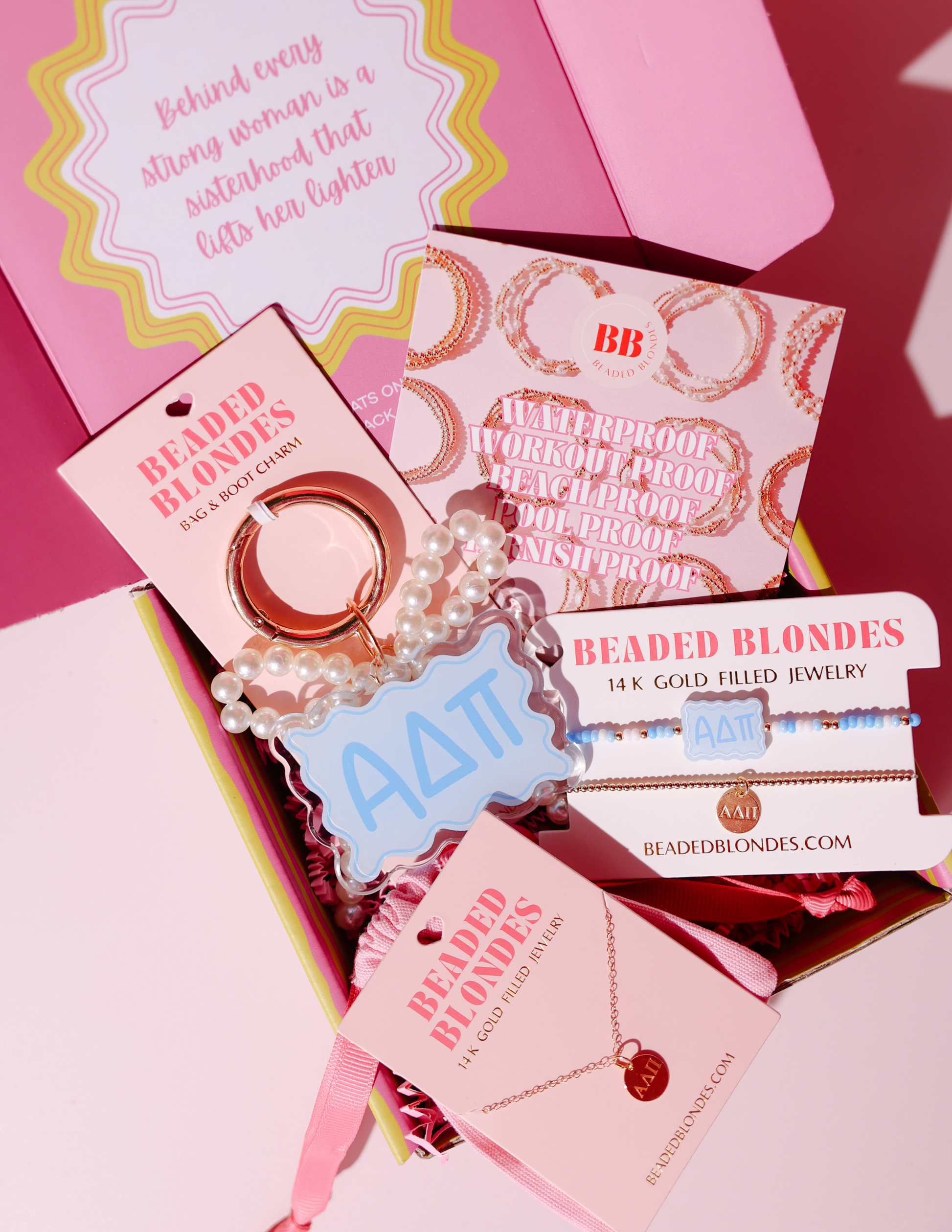 Alpha Delta Pi Sisterhood Stack Box