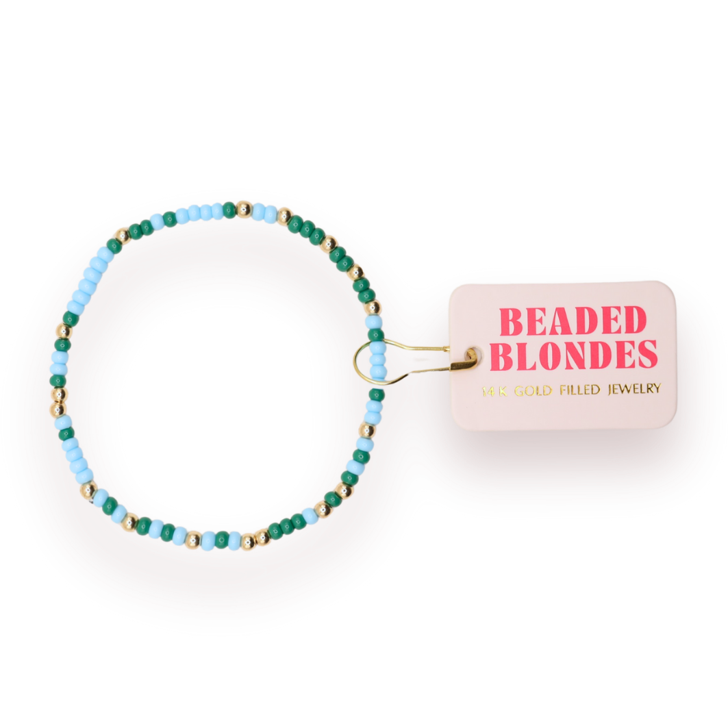 Green & Powder Blue Game Day Sprinkle