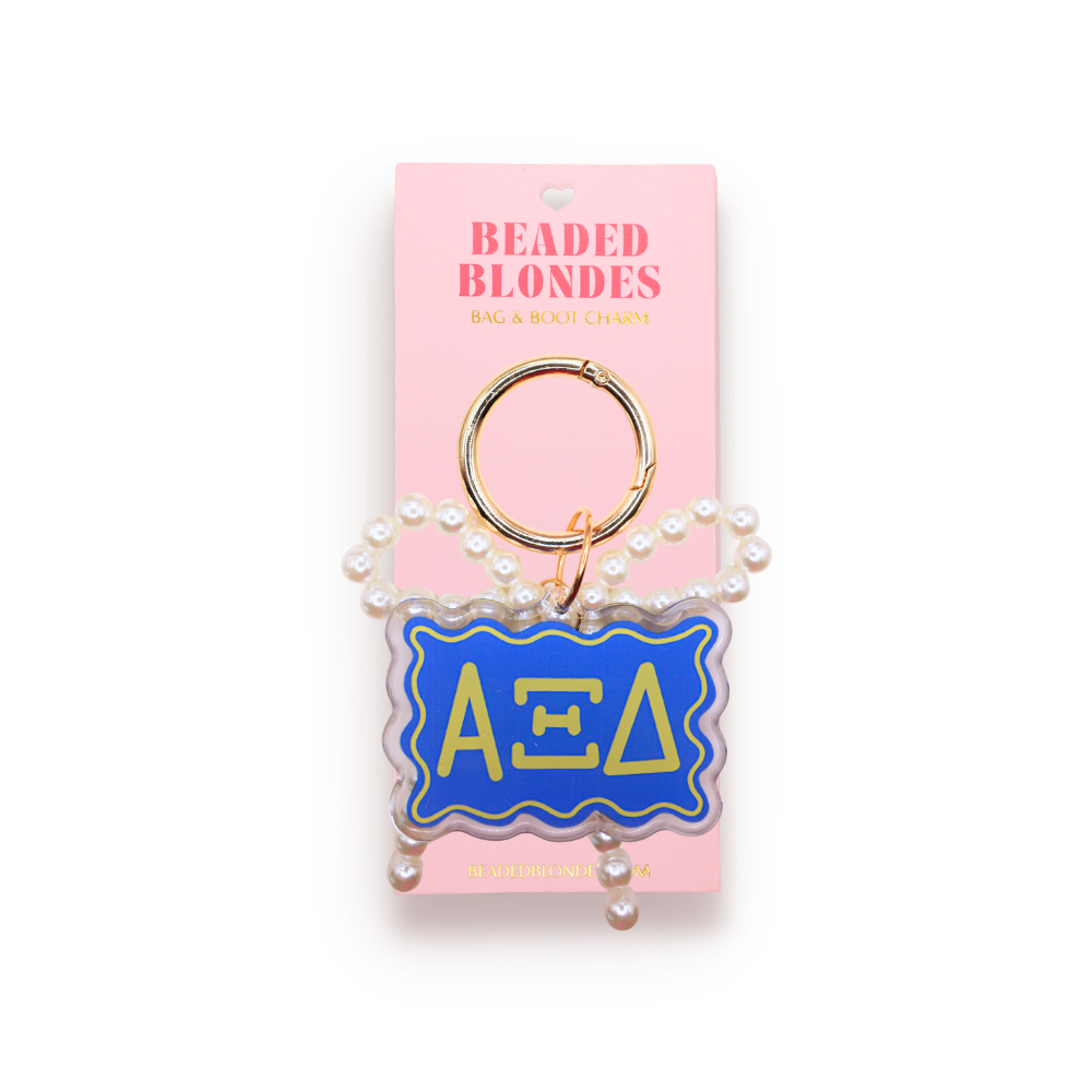 Alpha Xi Delta Bag & Boot Charm