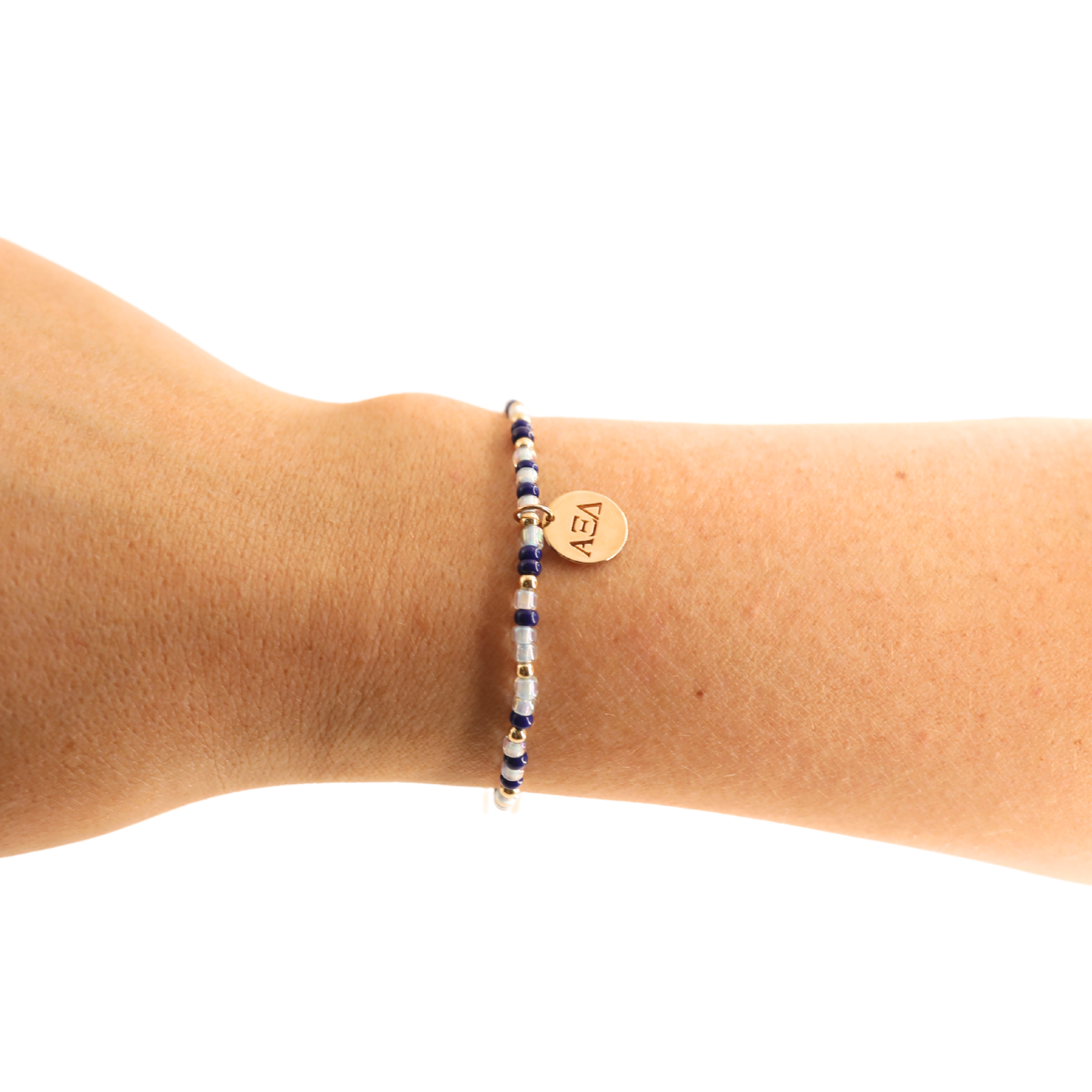 Alpha Xi Delta Sprinkle Charm Bracelet