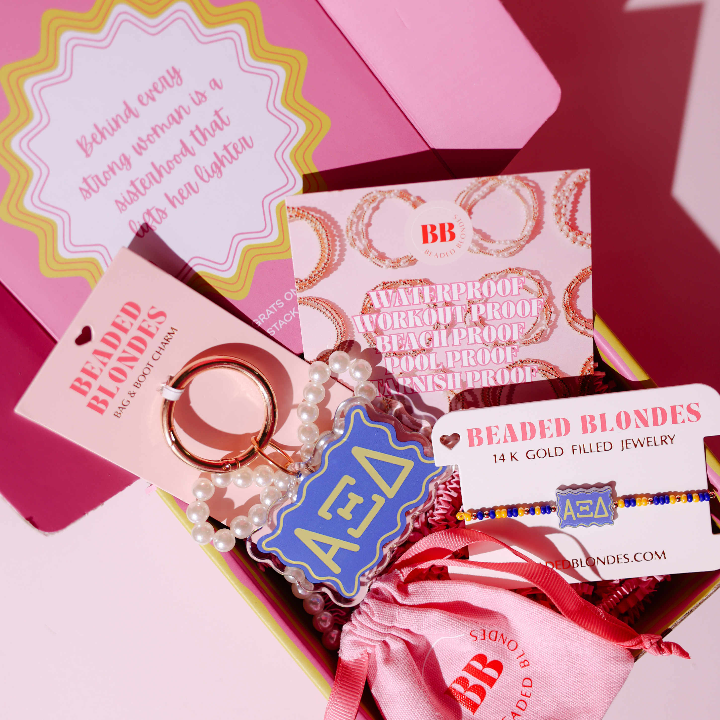 Alpha Xi Delta Sisterhood Stack Box