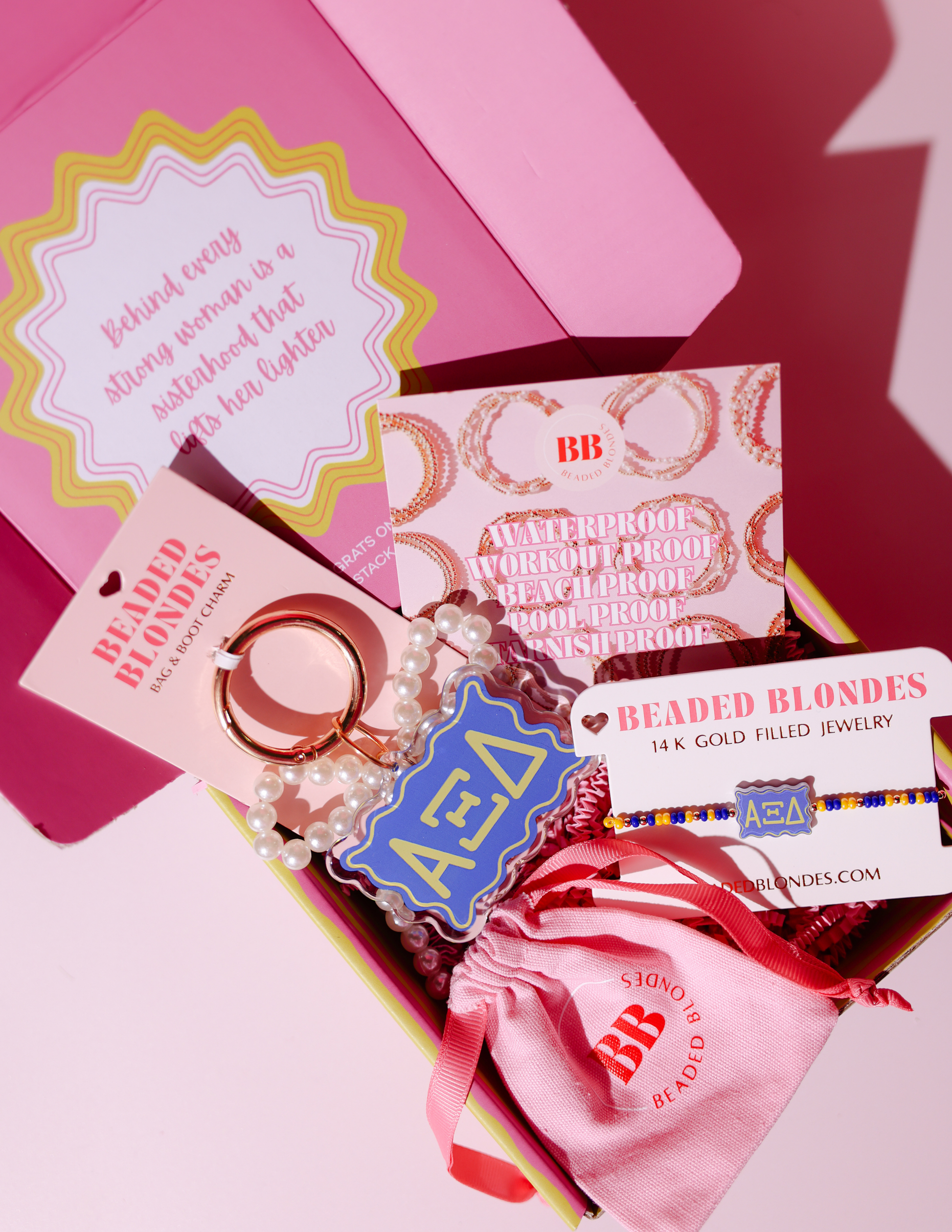 Alpha Xi Delta Sisterhood Stack Box