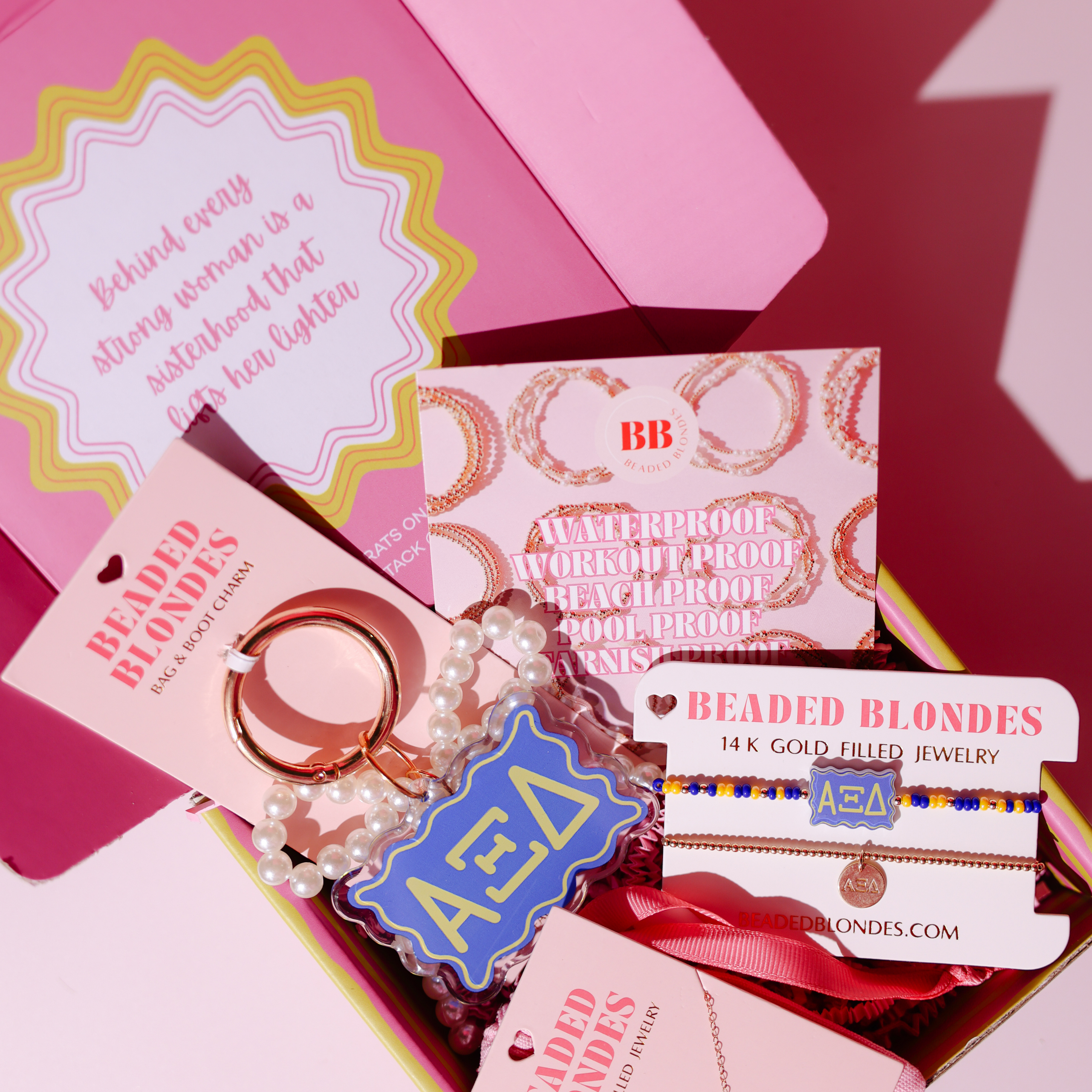 Alpha Xi Delta Sisterhood Stack Box
