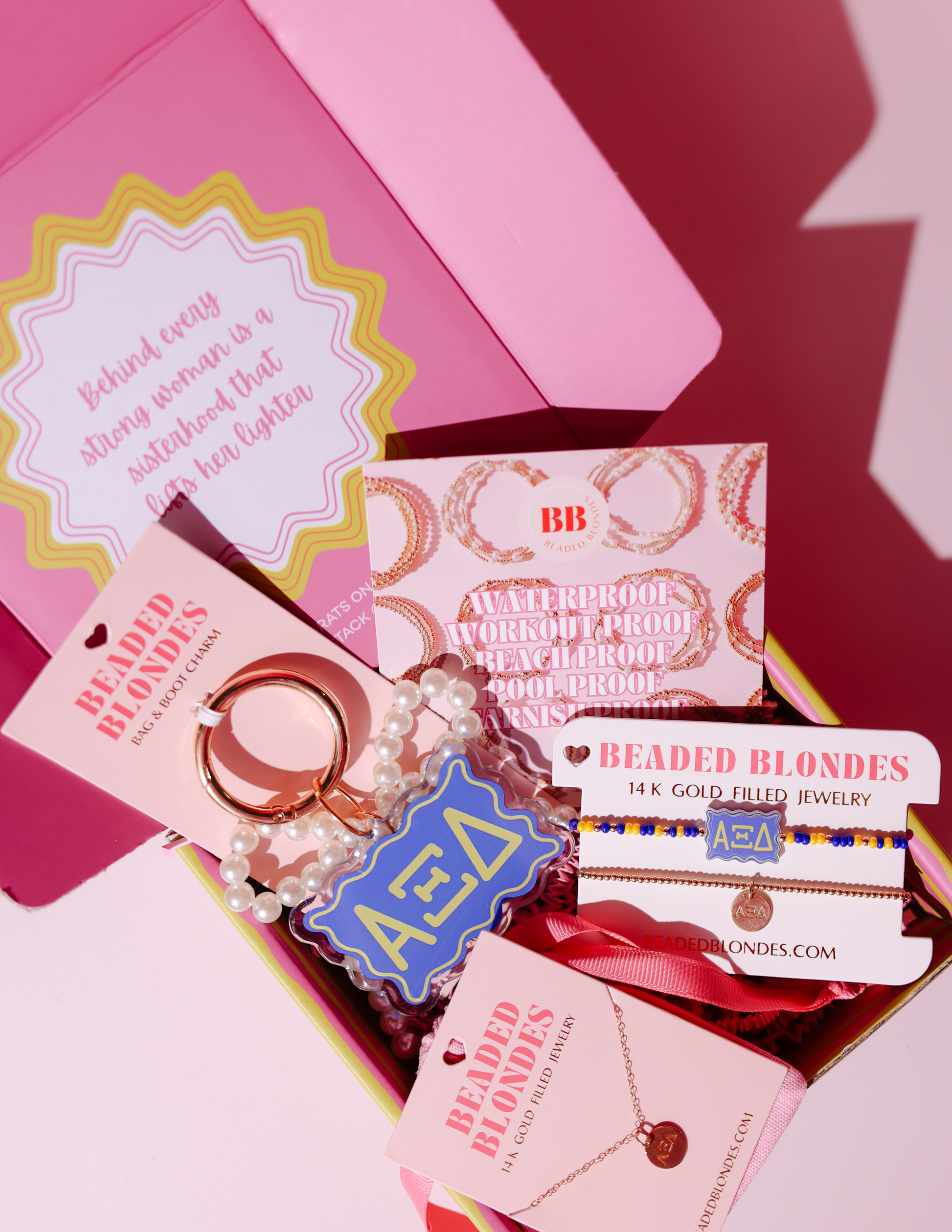 Alpha Xi Delta Sisterhood Stack Box